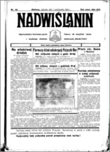 Nadwiślanin. Gazeta Ziemi Chełmińskiej, 1933.10.01 R. 15 nr 116