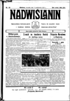 Nadwiślanin. Gazeta Ziemi Chełmińskiej, 1933.10.05 R. 15 nr 118