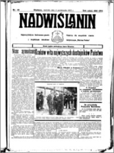 Nadwiślanin. Gazeta Ziemi Chełmińskiej, 1933.10.08 R. 15 nr 119