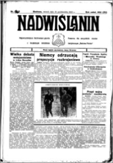 Nadwiślanin. Gazeta Ziemi Chełmińskiej, 1933.10.10 R. 15 nr 120