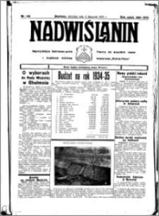 Nadwiślanin. Gazeta Ziemi Chełmińskiej, 1933.11.05 R. 15 nr 130