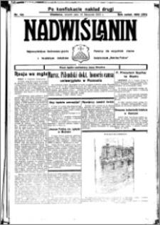 Nadwiślanin. Gazeta Ziemi Chełmińskiej, 1933.11.14 R. 15 nr 134
