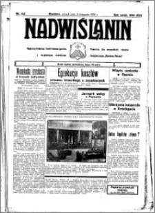 Nadwiślanin. Gazeta Ziemi Chełmińskiej, 1933.12.05 R. 15 nr 143