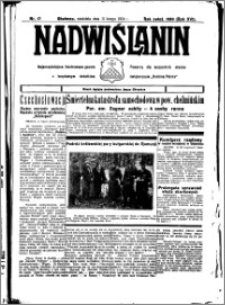 Nadwiślanin. Gazeta Ziemi Chełmińskiej, 1934.02.11 R. 16 nr 17