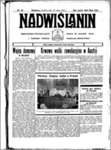 Nadwiślanin. Gazeta Ziemi Chełmińskiej, 1934.02.18 R. 16 nr 20