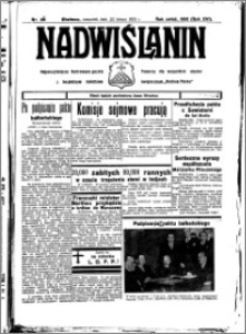 Nadwiślanin. Gazeta Ziemi Chełmińskiej, 1934.02.22 R. 16 nr 22