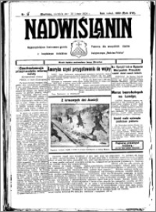 Nadwiślanin. Gazeta Ziemi Chełmińskiej, 1934.02.25 R. 16 nr 23