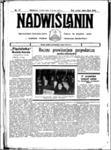 Nadwiślanin. Gazeta Ziemi Chełmińskiej, 1934.03.06 R. 16 nr 27