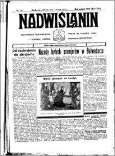 Nadwiślanin. Gazeta Ziemi Chełmińskiej, 1934.03.11 R. 16 nr 29