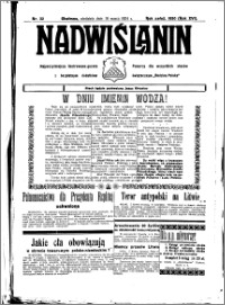 Nadwiślanin. Gazeta Ziemi Chełmińskiej, 1934.03.18 R. 16 nr 32