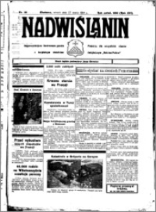 Nadwiślanin. Gazeta Ziemi Chełmińskiej, 1934.03.27 R. 16 nr 36