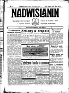 Nadwiślanin. Gazeta Ziemi Chełmińskiej, 1934.04.10 R. 16 nr 41