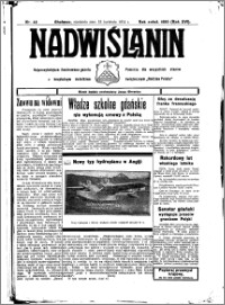 Nadwiślanin. Gazeta Ziemi Chełmińskiej, 1934.04.15 R. 16 nr 43