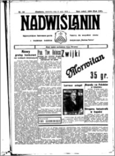 Nadwiślanin. Gazeta Ziemi Chełmińskiej, 1934.05.06 R. 16 nr 52