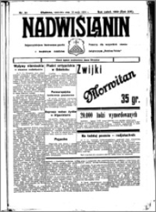 Nadwiślanin. Gazeta Ziemi Chełmińskiej, 1934.05.13 R. 16 nr 55