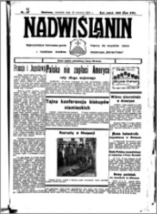Nadwiślanin. Gazeta Ziemi Chełmińskiej, 1934.06.10 R. 16 nr 66