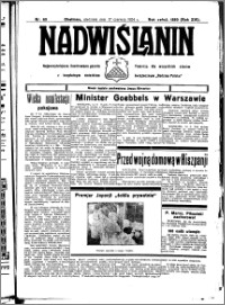 Nadwiślanin. Gazeta Ziemi Chełmińskiej, 1934.06.17 R. 16 nr 69