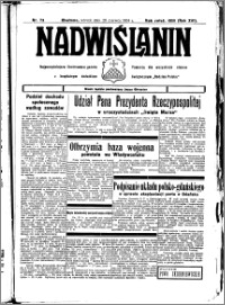 Nadwiślanin. Gazeta Ziemi Chełmińskiej, 1934.06.26 R. 16 nr 73