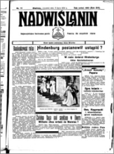 Nadwiślanin. Gazeta Ziemi Chełmińskiej, 1934.07.05 R. 16 nr 77