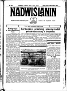Nadwiślanin. Gazeta Ziemi Chełmińskiej, 1934.07.19 R. 16 nr 83
