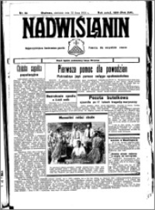 Nadwiślanin. Gazeta Ziemi Chełmińskiej, 1934.07.22 R. 16 nr 84