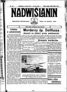 Nadwiślanin. Gazeta Ziemi Chełmińskiej, 1934.08.02 R. 16 nr 89