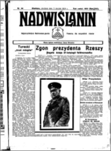 Nadwiślanin. Gazeta Ziemi Chełmińskiej, 1934.08.05 R. 16 nr 90