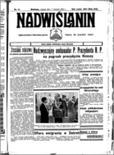 Nadwiślanin. Gazeta Ziemi Chełmińskiej, 1934.08.07 R. 16 nr 91