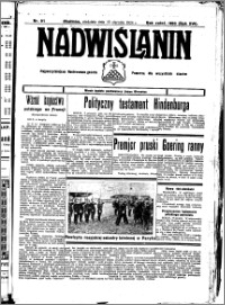 Nadwiślanin. Gazeta Ziemi Chełmińskiej, 1934.08.19 R. 16 nr 95