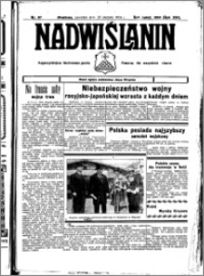 Nadwiślanin. Gazeta Ziemi Chełmińskiej, 1934.08.23 R. 16 nr 97