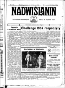 Nadwiślanin. Gazeta Ziemi Chełmińskiej, 1934.08.30 R. 16 nr 100