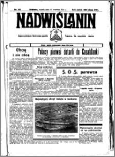 Nadwiślanin. Gazeta Ziemi Chełmińskiej, 1934.09.11 R. 16 nr 105