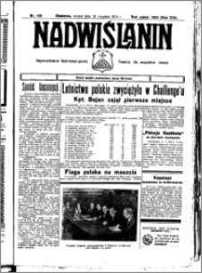 Nadwiślanin. Gazeta Ziemi Chełmińskiej, 1934.09.18 R. 16 nr 108
