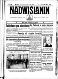 Nadwiślanin. Gazeta Ziemi Chełmińskiej, 1934.09.27 R. 16 nr 112