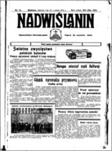 Nadwiślanin. Gazeta Ziemi Chełmińskiej, 1934.09.30 R. 16 nr 114