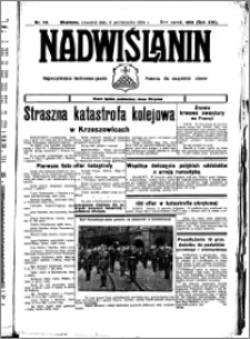 Nadwiślanin. Gazeta Ziemi Chełmińskiej, 1934.10.04 R. 16 nr 116