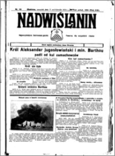 Nadwiślanin. Gazeta Ziemi Chełmińskiej, 1934.10.11 R. 16 nr 119