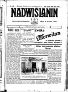 Nadwiślanin. Gazeta Ziemi Chełmińskiej, 1934.10.21 R. 16 nr 123