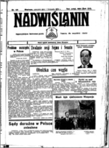 Nadwiślanin. Gazeta Ziemi Chełmińskiej, 1934.11.01 R. 16 nr 128