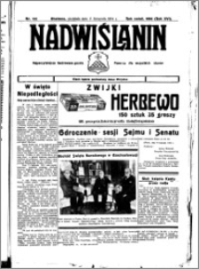 Nadwiślanin. Gazeta Ziemi Chełmińskiej, 1934.11.11 R. 16 nr 132