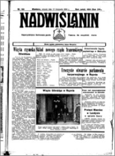 Nadwiślanin. Gazeta Ziemi Chełmińskiej, 1934.11.13 R. 16 nr 133