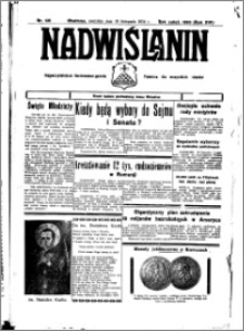 Nadwiślanin. Gazeta Ziemi Chełmińskiej, 1934.11.18 R. 16 nr 135