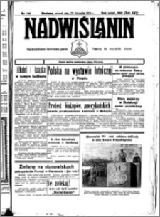 Nadwiślanin. Gazeta Ziemi Chełmińskiej, 1934.11.20 R. 16 nr 136