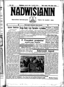 Nadwiślanin. Gazeta Ziemi Chełmińskiej, 1934.12.04 R. 16 nr 142