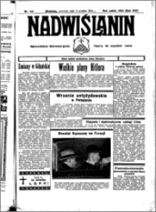 Nadwiślanin. Gazeta Ziemi Chełmińskiej, 1934.12.06 R. 16 nr 143