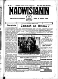 Nadwiślanin. Gazeta Ziemi Chełmińskiej, 1934.12.20 R. 16 nr 149