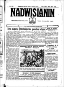 Nadwiślanin. Gazeta Ziemi Chełmińskiej, 1934.12.23 R. 16 nr 150