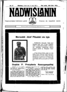 Nadwiślanin. Gazeta Ziemi Chełmińskiej, 1935.05.14 R. 17 nr 57
