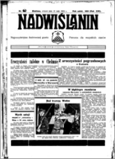 Nadwiślanin. Gazeta Ziemi Chełmińskiej, 1935.05.21 R. 17 nr 60