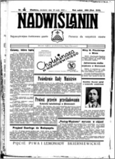 Nadwiślanin. Gazeta Ziemi Chełmińskiej, 1935.05.26 R. 17 nr 62